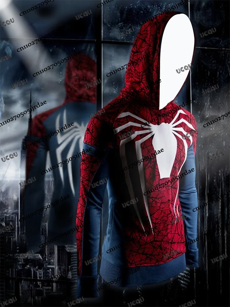 

Spider-Man Hoodies For Kids Halloween Cosplay Hoodie Autumn Winter Long Sleeve Sweatshirts For Adult/Kids Fans Gift
