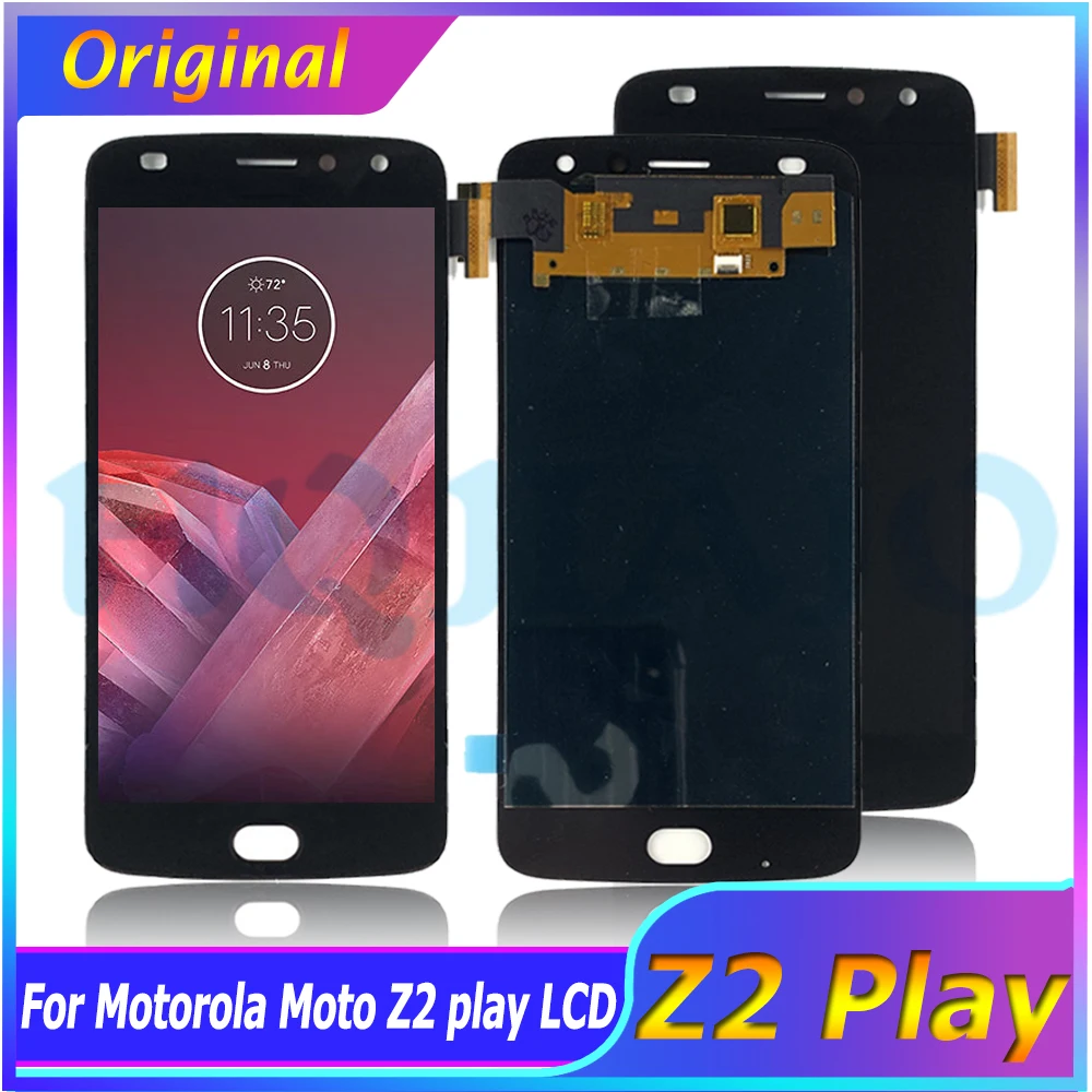 OLED LCD Display For Motorola Moto Z2 Play XT1710-01/07/08/10 Touch Screen Digitizer For Moto Z2 Play 5.5 inch LCD Assembly