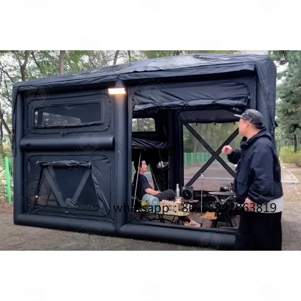 High Quality Car Tailgate Tent Shade Suv Car Canvas Tent Waterproof Outdoor Camping Large for Events Outdoor Tents Luxury