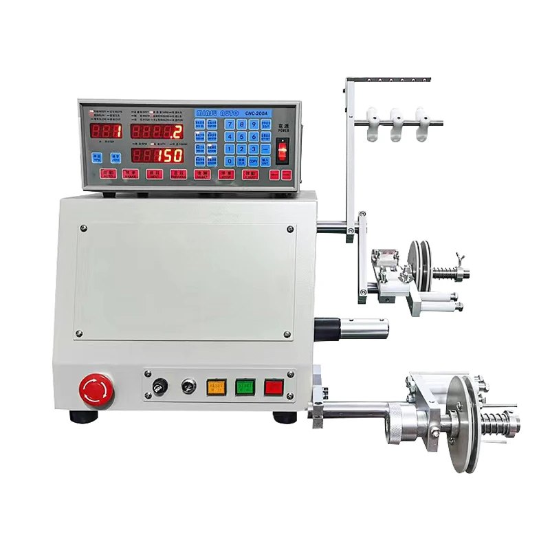 

High-Efficiency Semi-Automatic CNC Transformer Copper Coil Winding Machine With High Efficiency Counting Core Components Motor