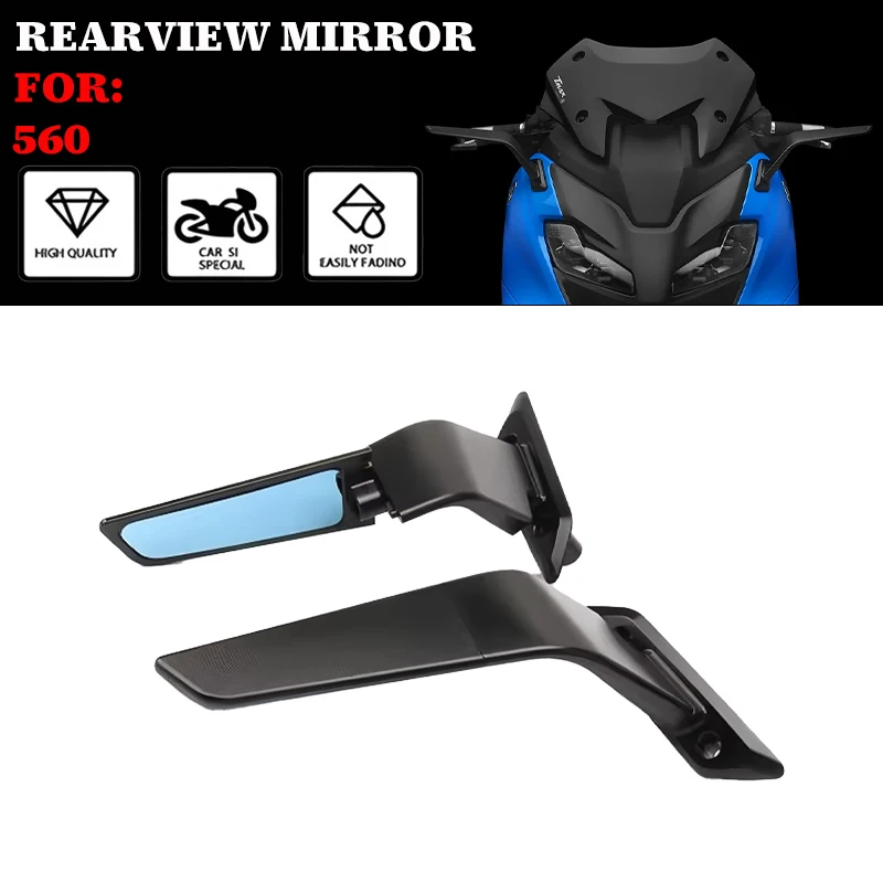 

For YAMAHA T-MAX560 TMAX560 tmax560 New Motorcycle Rear View Mirrors Adjustable Aluminum Mirror Accessories TMAX 560 2022-2024