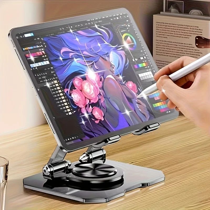 New tablet stand, vertical desktop live streaming support stand, multi-functional stand, recipe stand, adjustable stand