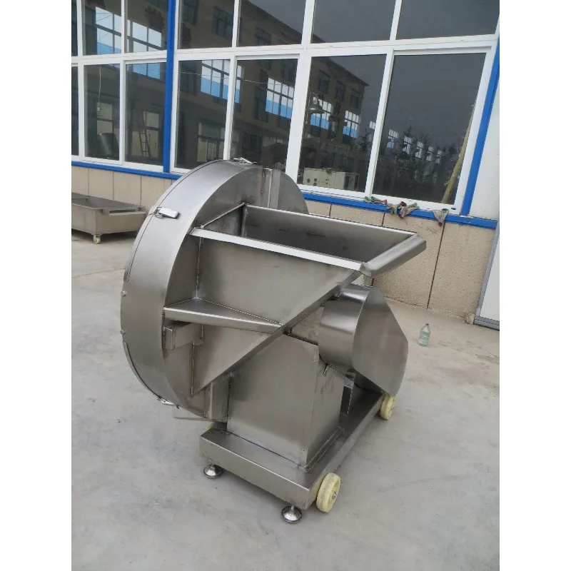 Gefrorenes Rindfleisch aus Edelstahl 304, Schweinefleisch, Hobel, Flaker-Maschine, Fleischzerkleinerer, Fleischblock-Schneidemaschine