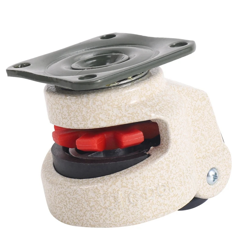 16 Pcs Retractable Leveling Casters Industrial Machine Swivel Caster Castor Wheel For Office Chair Trolley 220Lbs