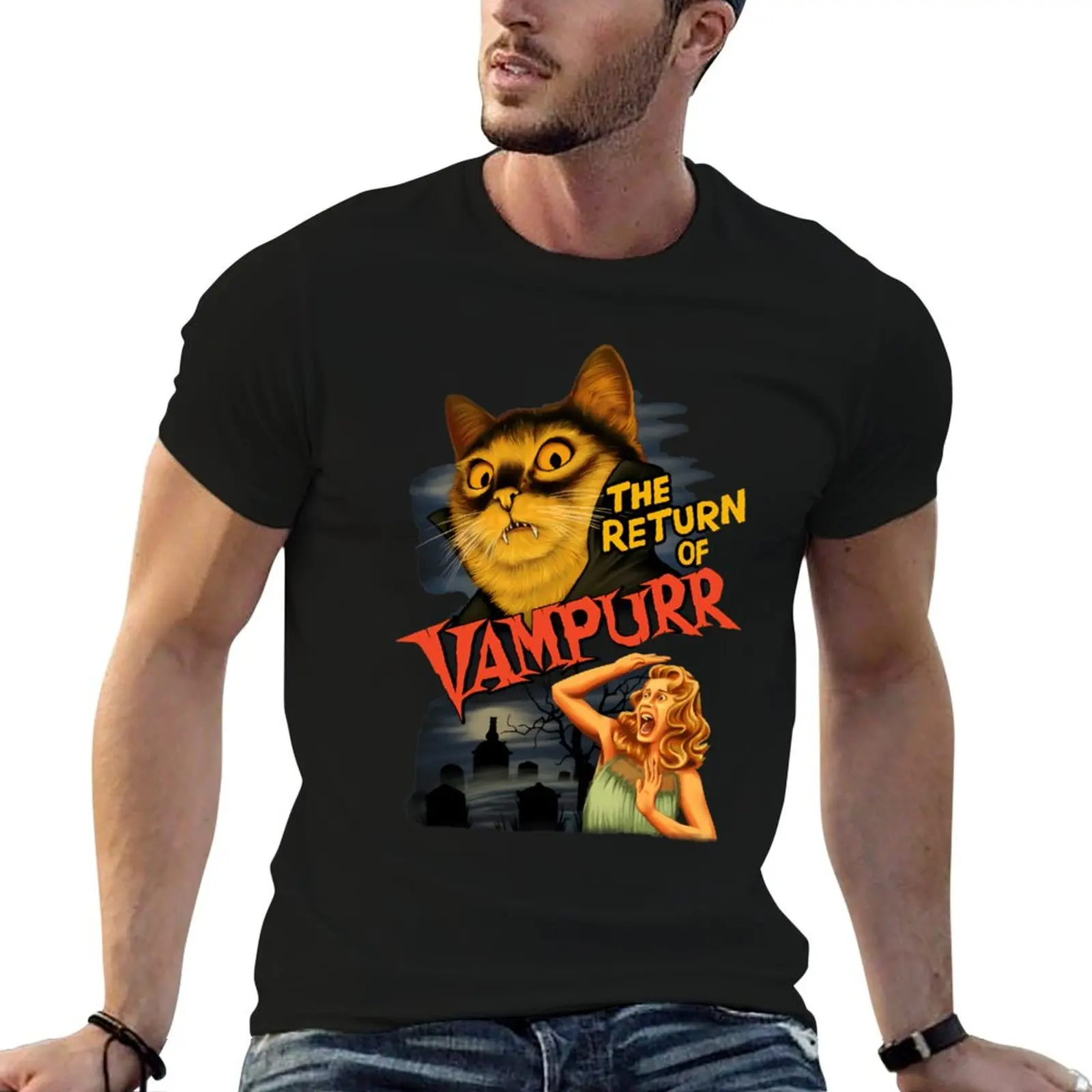 The Return of Vampurr; Essential T-Shirt Long Lasting Casual T-Shirt