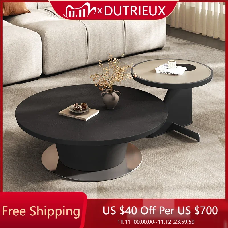 

Nordic Designer Coffee Table Minimalist Aesthetic Standing Unique Coffee Table Center Clear Mesa Auxiliar Postmodern Furniture