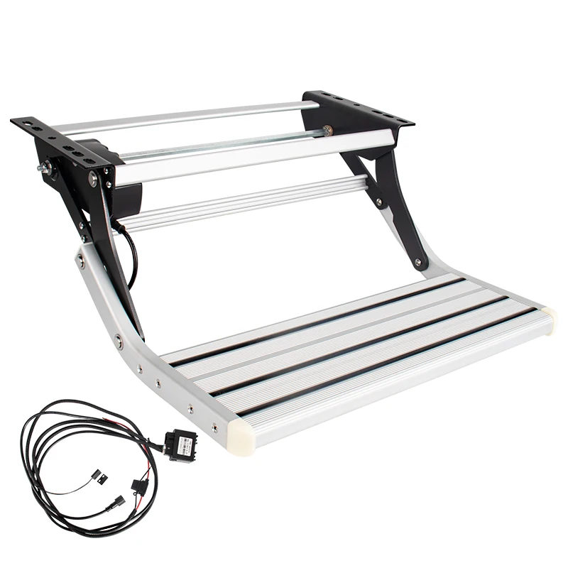 Electric Magnetic Switch RV Step Pedal Telescopic Pedal Trailer Step Middle Door Step
