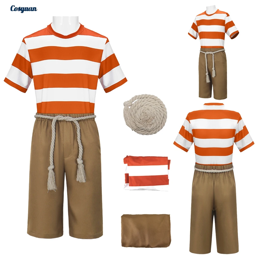 

2025 г., топ с изображением Губки для косплея, Патрика, брюки, одежда для вечеринки, маскировка, мужской костюм для ролевых игр на Хэллоуин, карнавальные наряды, костюмы