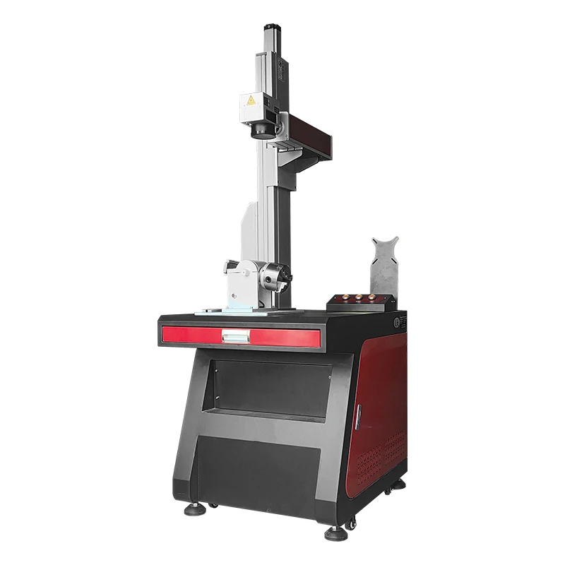 Zixu fiber marking machine metal keyboard glass printed circuit board polyethylene marking QR code independent