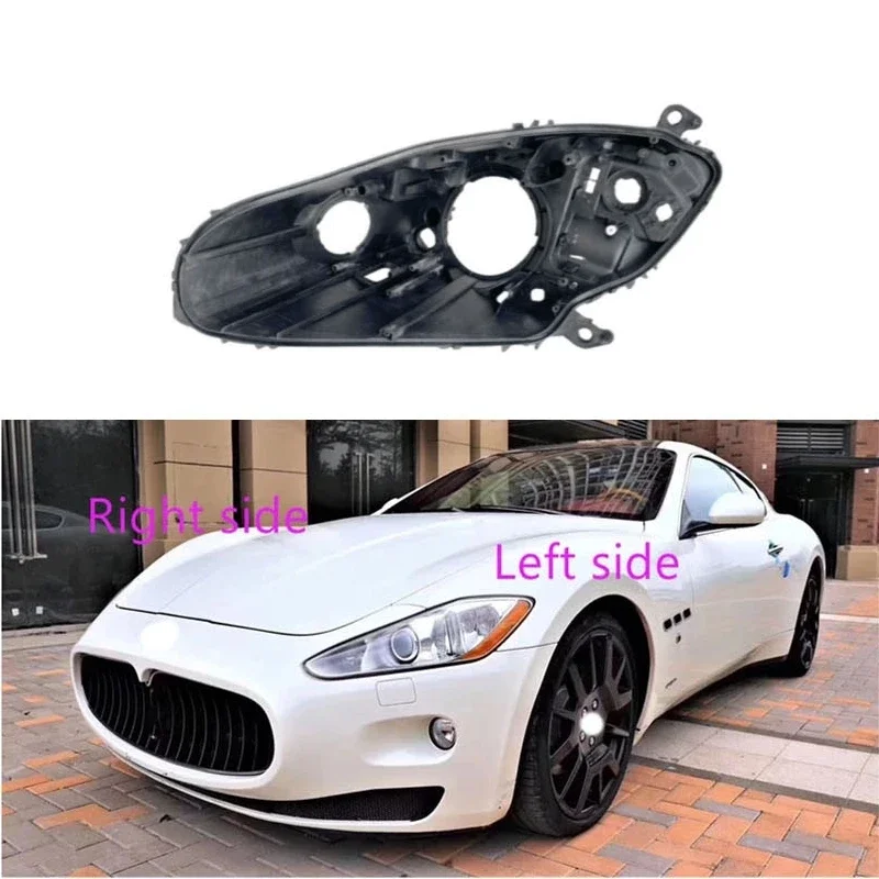 For Maserati GT GranTurismo 2007 08 09 10 11 2012 2013 Headlight Base Replacement Headlamp House Headlight Black Back Rear Shell