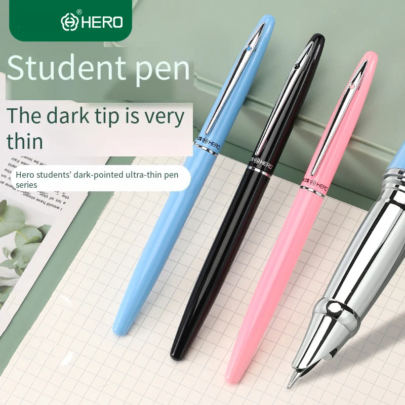 Hero 1220 Pen Extra Fine Nib | Writing Practice & Posture Correction | for School Students