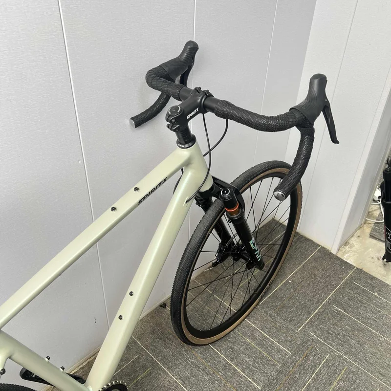 432/470/520 مللي متر الألومنيوم الحصى دراجة دلو المحور بيند Handle10 سرعة الحصى الطريق دراجة امتصاص الصدمات شوكة ، اللون يدعم DIY بها بنفسك