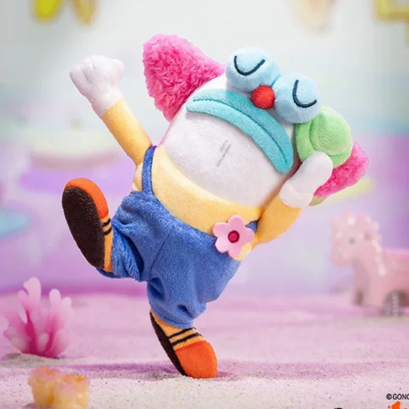 POPMART  SpongeBob SquarePants Bikini Bottom Residents Funny Plush Blind Box Keychain Series 2 Collectible For Anime Fans view 4
