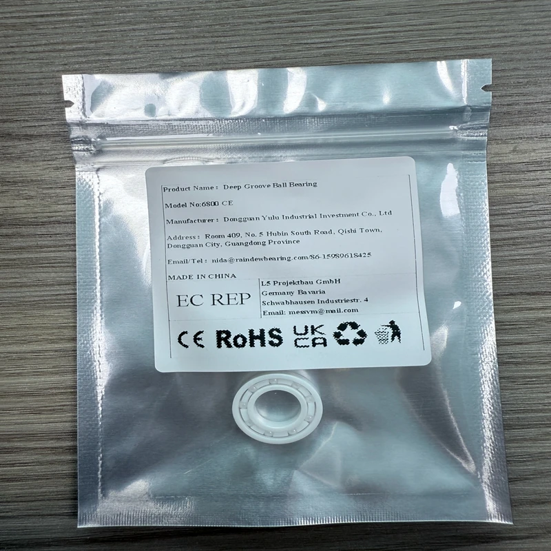 

Corrosion-resistant Full Ceramic Bearing 6800 6801 6802 6803 6804 6805 6806 ABEC-9 6900 6901 6902 6903 6000 6001 6002 6200 ZrO2