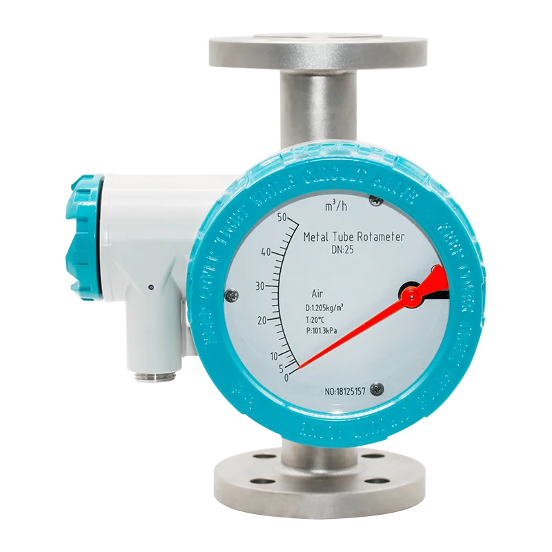 Mechanical Display Low Pressure Drop Stainless Steel Tube Variable Area Flow Meter For Liquid Gas Viscous Water Air Oil High
