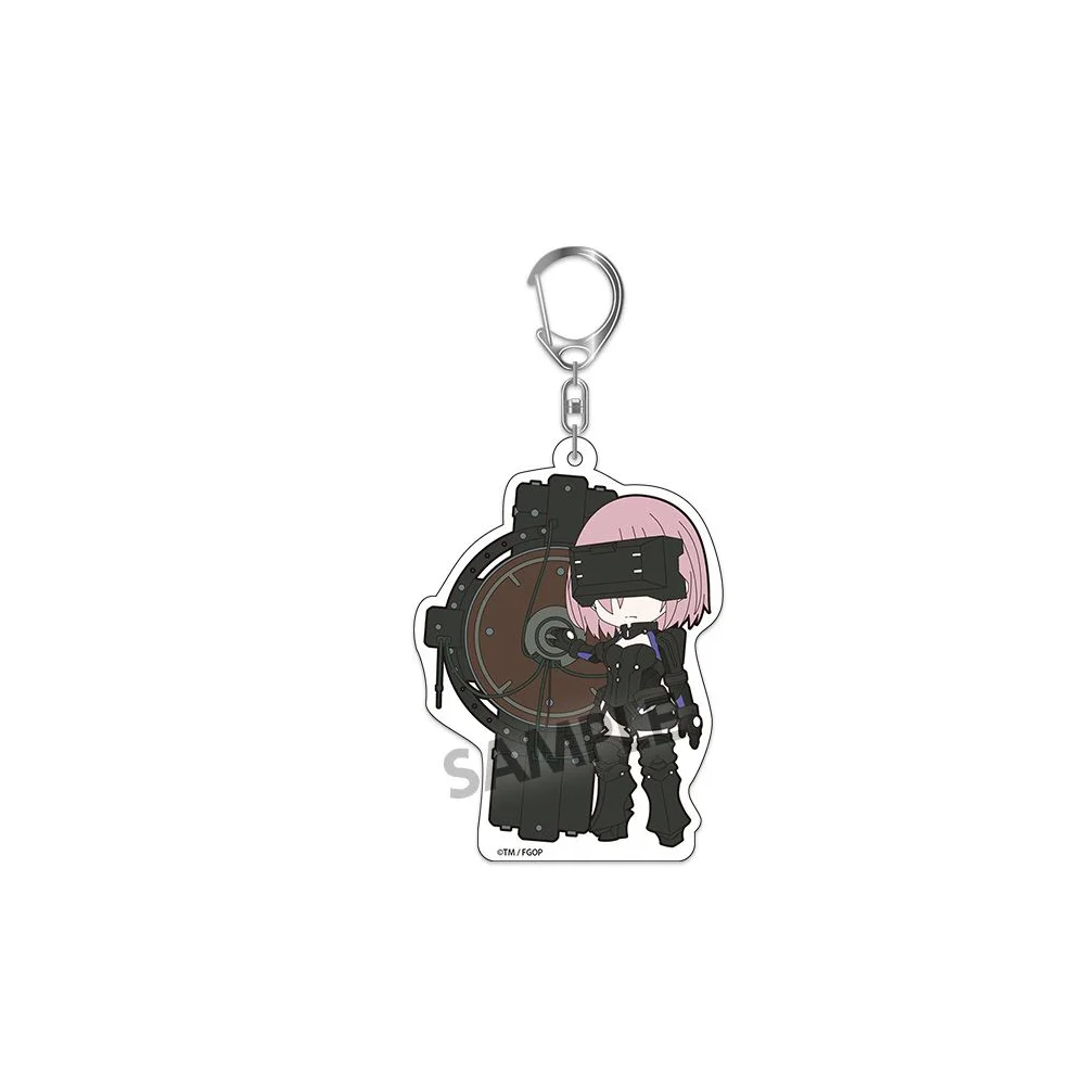 Game Fate/Grand Order Mash Kyrielight Anastasia Antonio Salieri 6CM Acrylic Stand Cute keychain Figure bag charm Collect gifts
