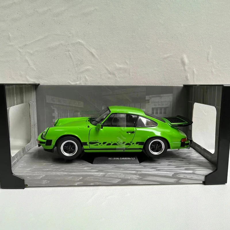 

SOLIDO масштаб 1/18 911 930 1984 CARRERA 3,2 сплав имитация модели автомобиля статическая коллекция украшенная праздничная игрушка сувенирный подарок