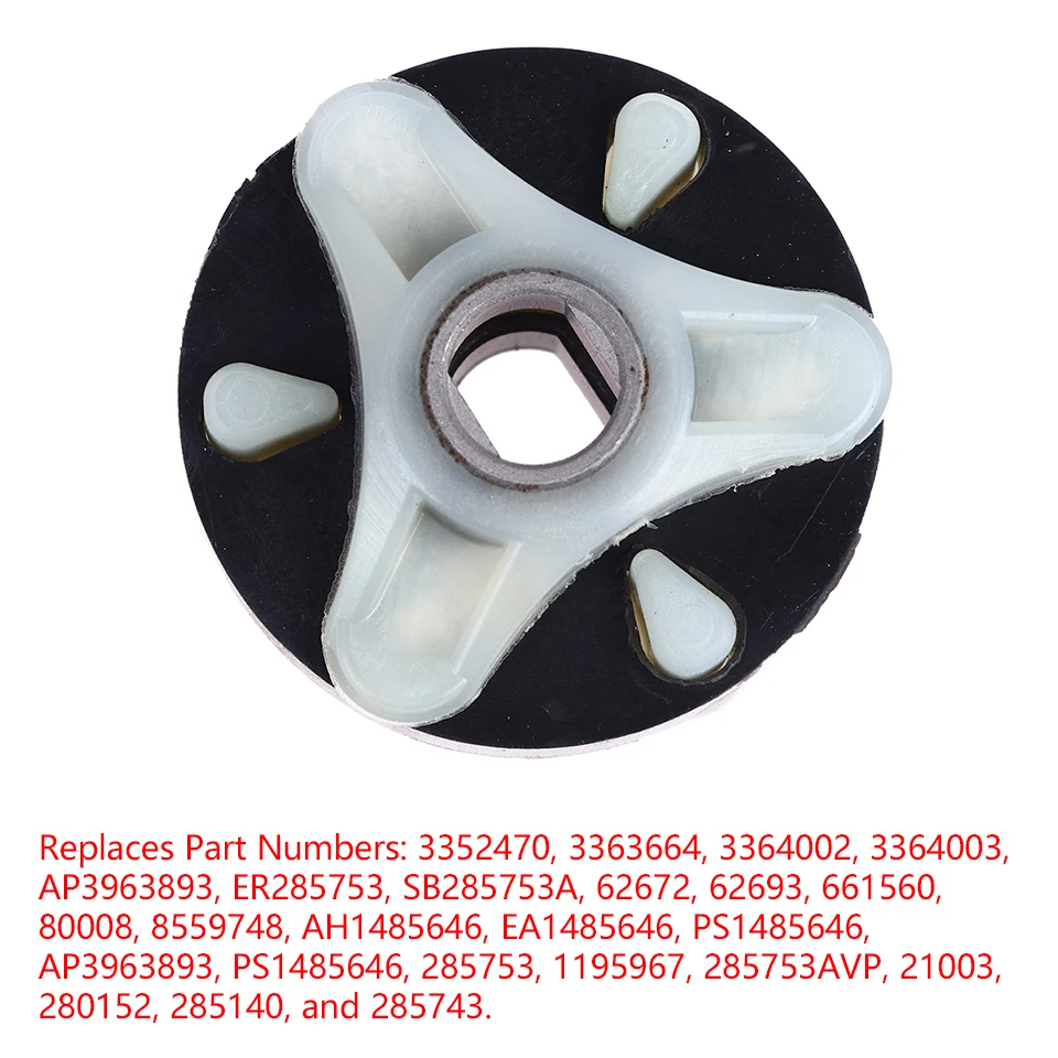 Washer Machine Motor Coupling Coupler Kit 285753A Replace Fits For Maytag Roper