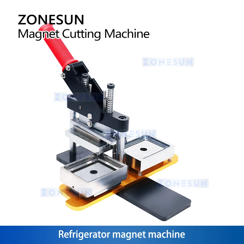 ZONESUN ZS-PCM2 آلات مغناطيس الثلاجة القابلة للتخصيص وآلات قطع البطاقات