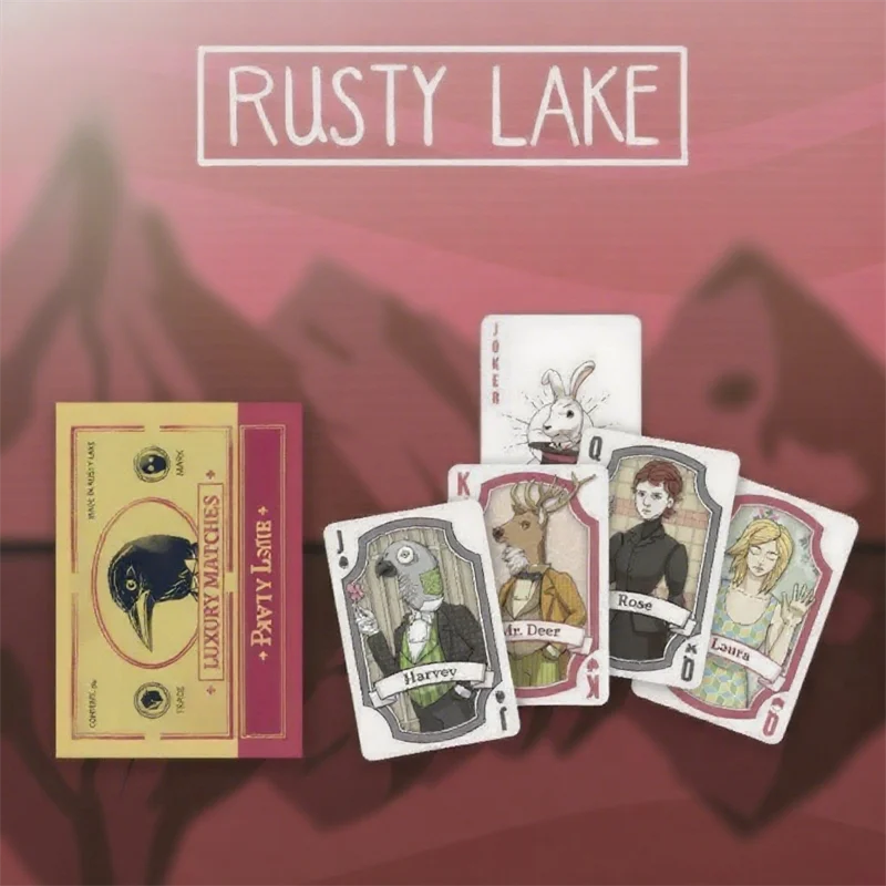 

Rusty Lake Hotel Roots Paradise Game Cosplay Magic Poker Playing Cards Best Collection Accessories Figure Gifts Fashion Props