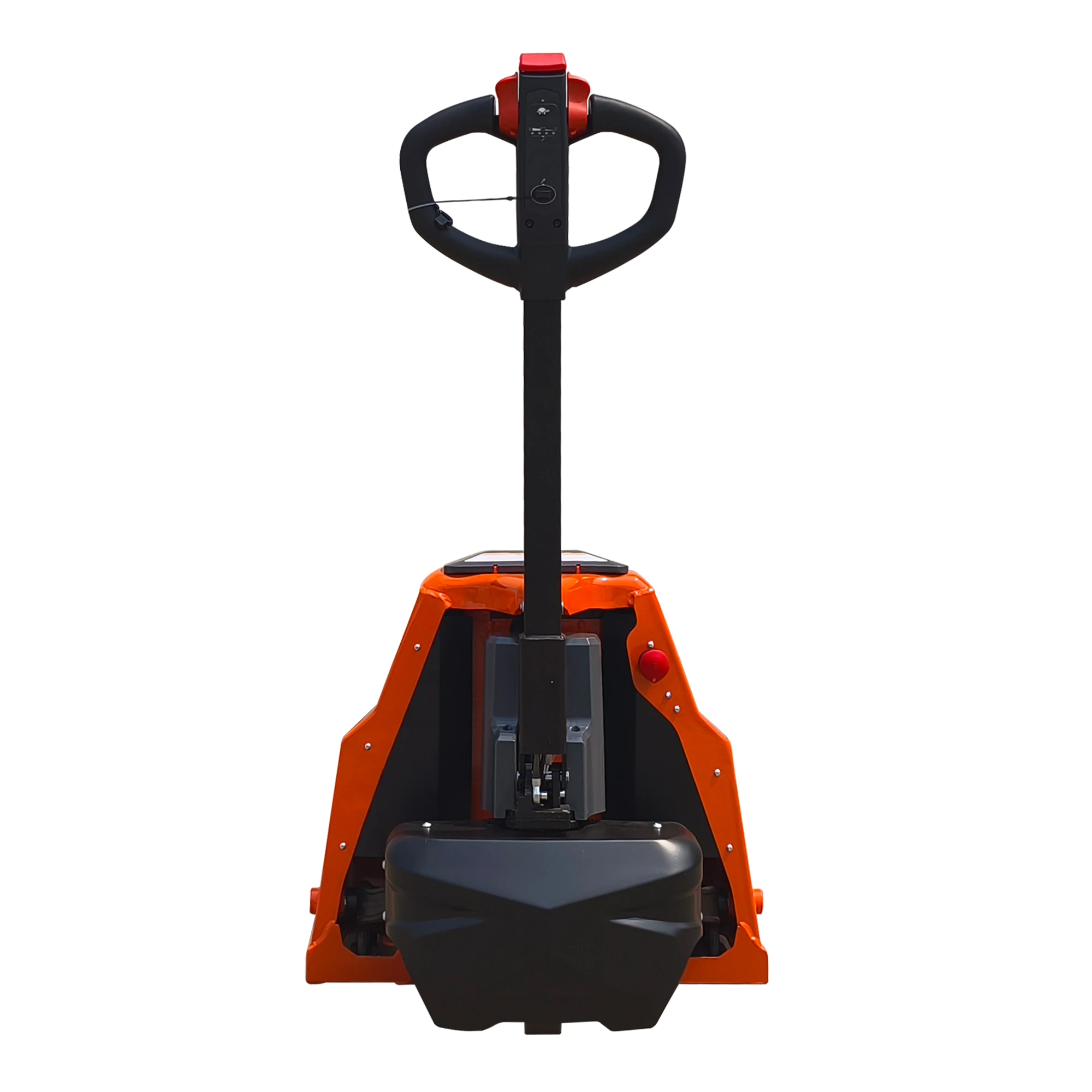 รถยกพาเลทไฟฟ้าแบตเตอรี่ลิเธียม รับน้ำหนัก 4400 ปอนด์ ความยาวงา 48 นิ้ว x 27 นิ้ว ใช้ในคลังสินค้าภายในอาคารและการขนย้าย