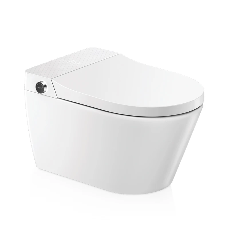

Wall Hung Mounted Intelligent Automatic Toilet Bidet Ceramic European Wash Down Standard Bathroom Smart Toilet