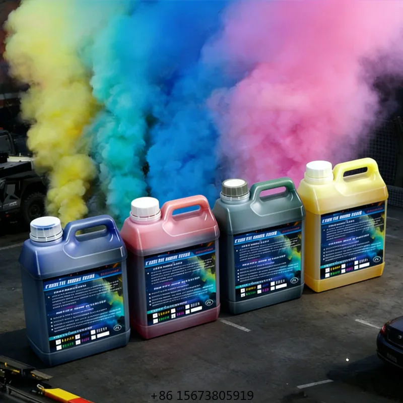 Full Color Smoke Fog Liquid Oil for Fog Smoke Hine