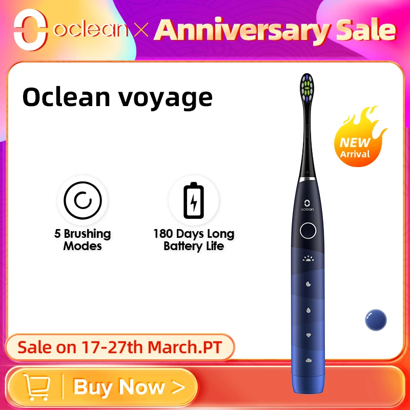 Oclean Voyage Sonic Electric Toothbrush Travel Bag Teethbrush Kit Automatic Toothbrush IPX7 Dental Whiten