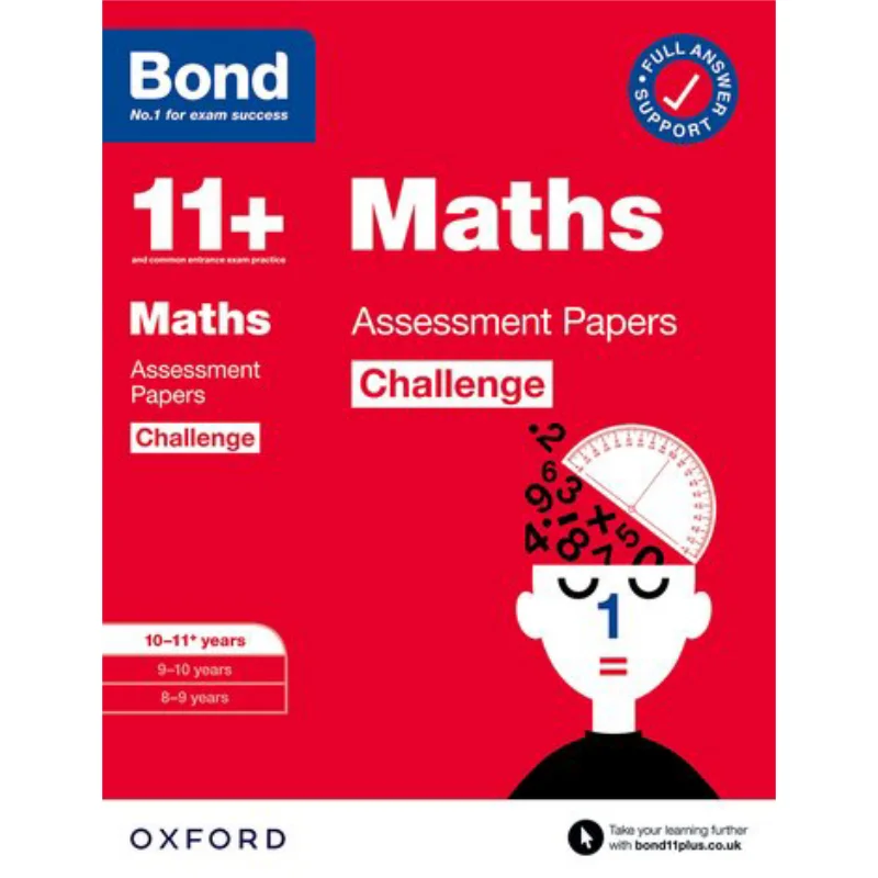 

Bond 11 Bond 11 Maths Challenge Assessment Papers 1011 Years Oxford University Press Oxford University Press 9780192778291 Book