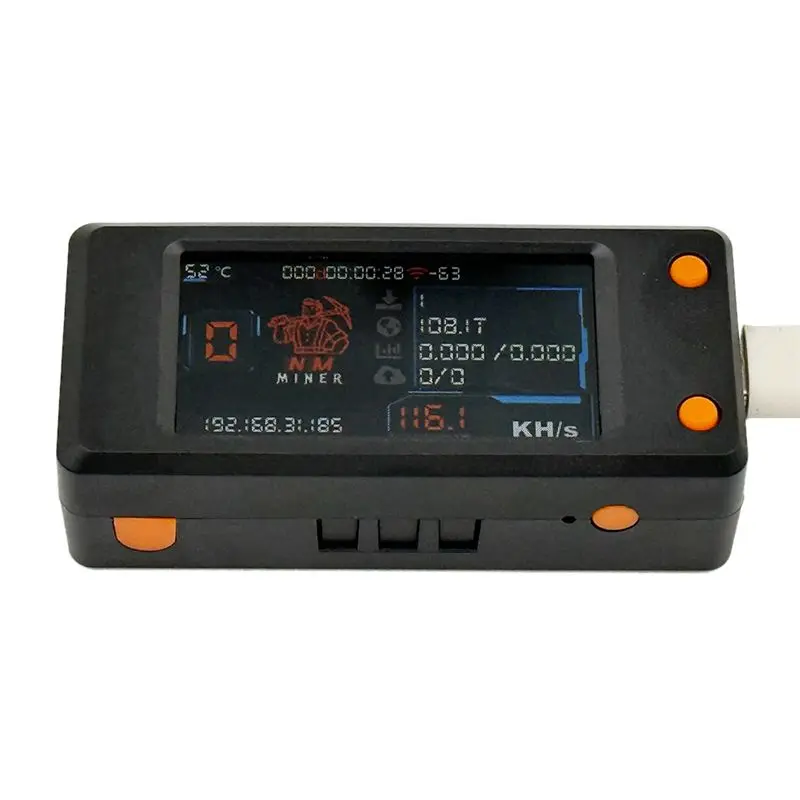 【AA86】Upgrade Nerdminer 118KH/S BTC Solo Lottery Miner With 1.91Inch Color Screen Bitcoin BTC Miner ASIC Miner