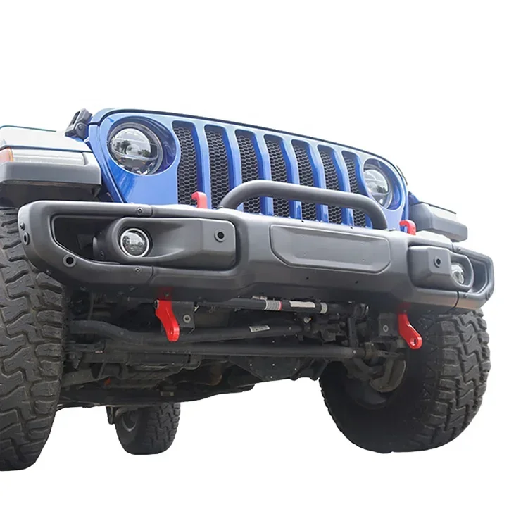 Jeep Wrangler 2018+ with U Bar with/ Without Rador Hole Steel JL 10th Anniversary Front Bumper