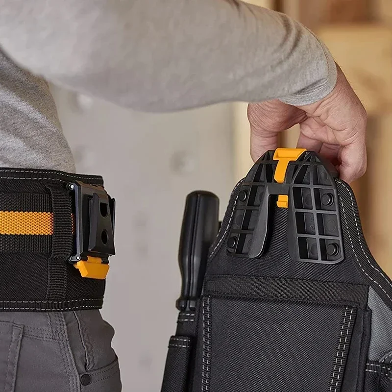 TOUGHBUILT TB-CT-104 Extra Large Tool Kit Electrician Special With Shoulder Straps Belt Buckle Tool Storage Bag