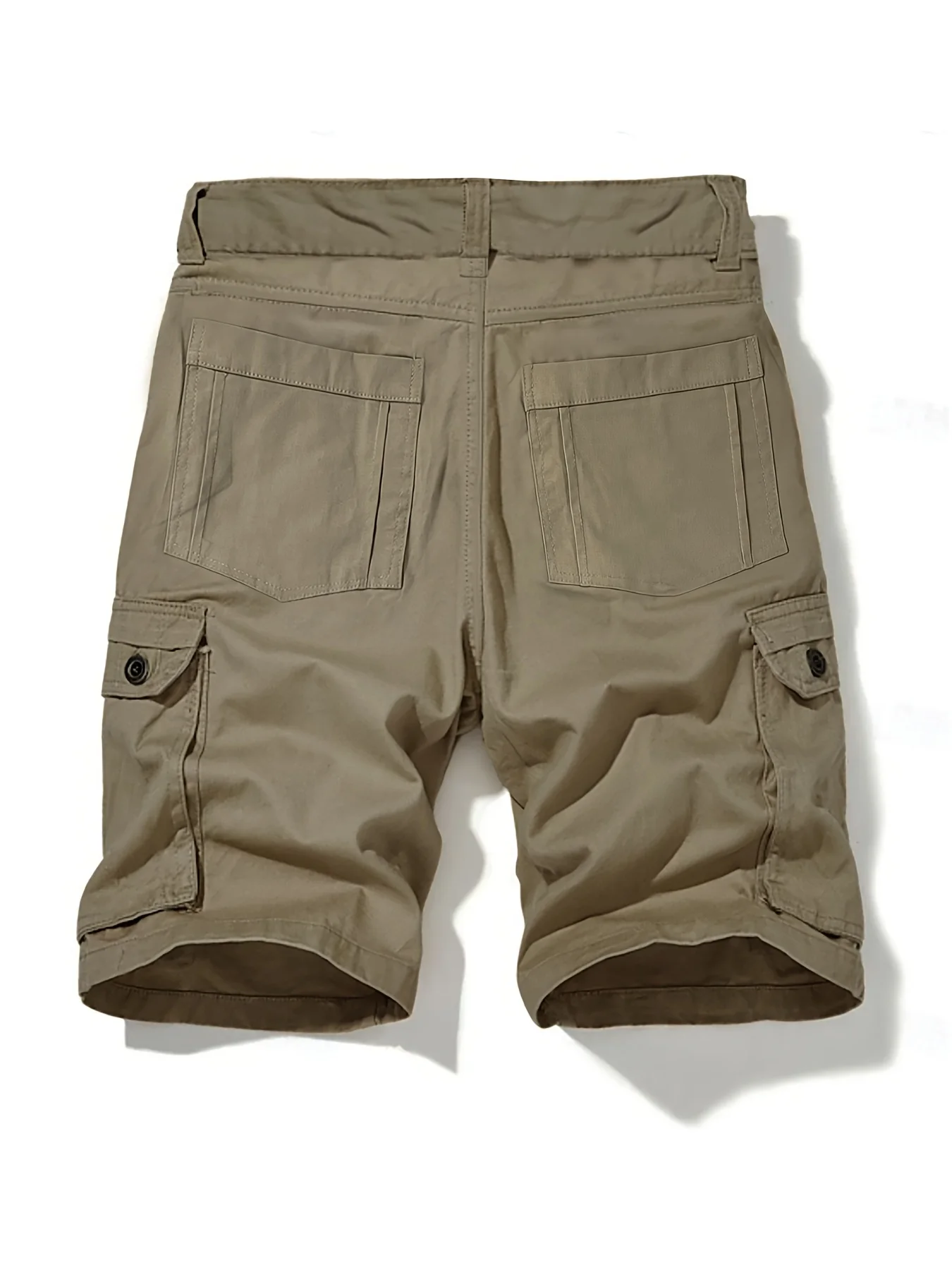 Men's Cargo Shorts Mountain Print Multi-Functional Utility Pockets Non-Stretch Fabric Zipper Closure Outdoor Survival Sty
