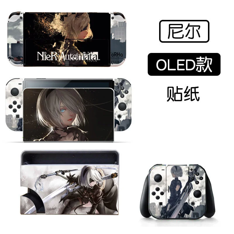 NieR Automata For Funda Switch OLED Protective Case Shell Carcasa Joycon Switch Gamecard Case For Switch Setup Gamer Accessories