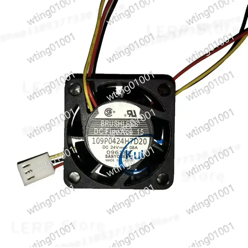 for SanAce40 109P0424H7D28 D08 D20 D27 D30 High Speed Cooling Blower 24V DC 40x15mm Inverter Replacement Fan Hot Selling