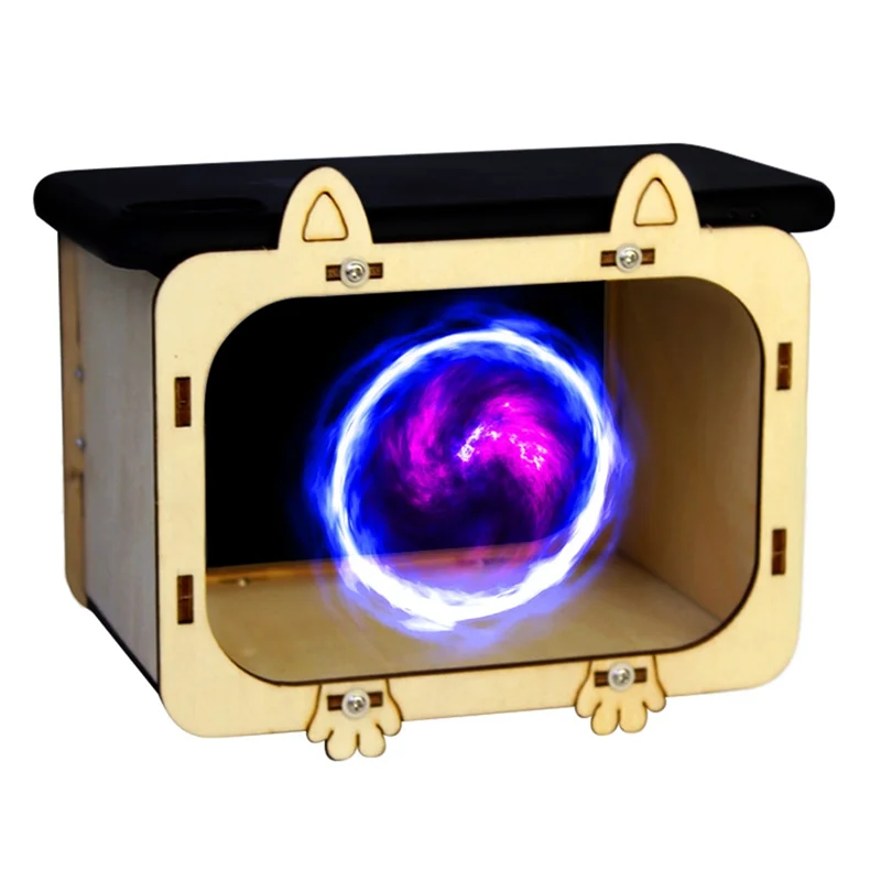POPO Mobile Holographic Theater TV Projector Scientific Experiment Primary School Students Handmade Materials Invention Easy To
