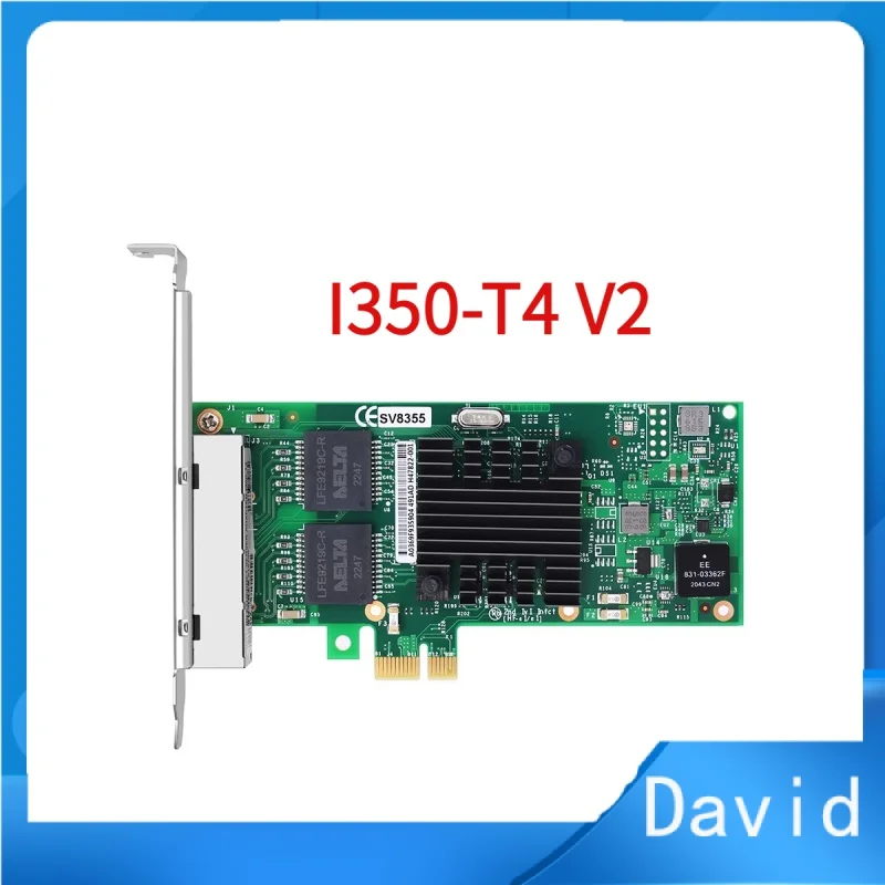 

original I350-T4 V2 networking card Internal Ethernet 1000 Mbit/s