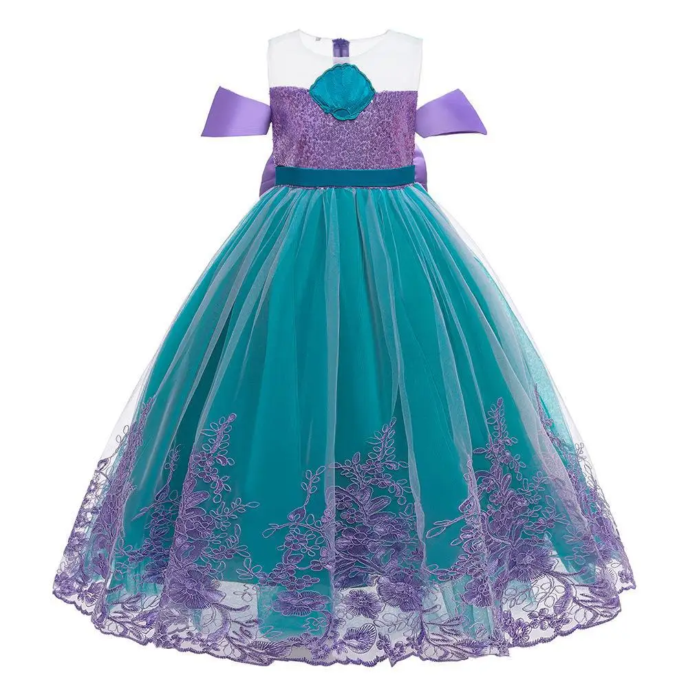 Childrens Clothing Yarn Sequins Shell Princess Dress Dress Girls Dress Performance Costume