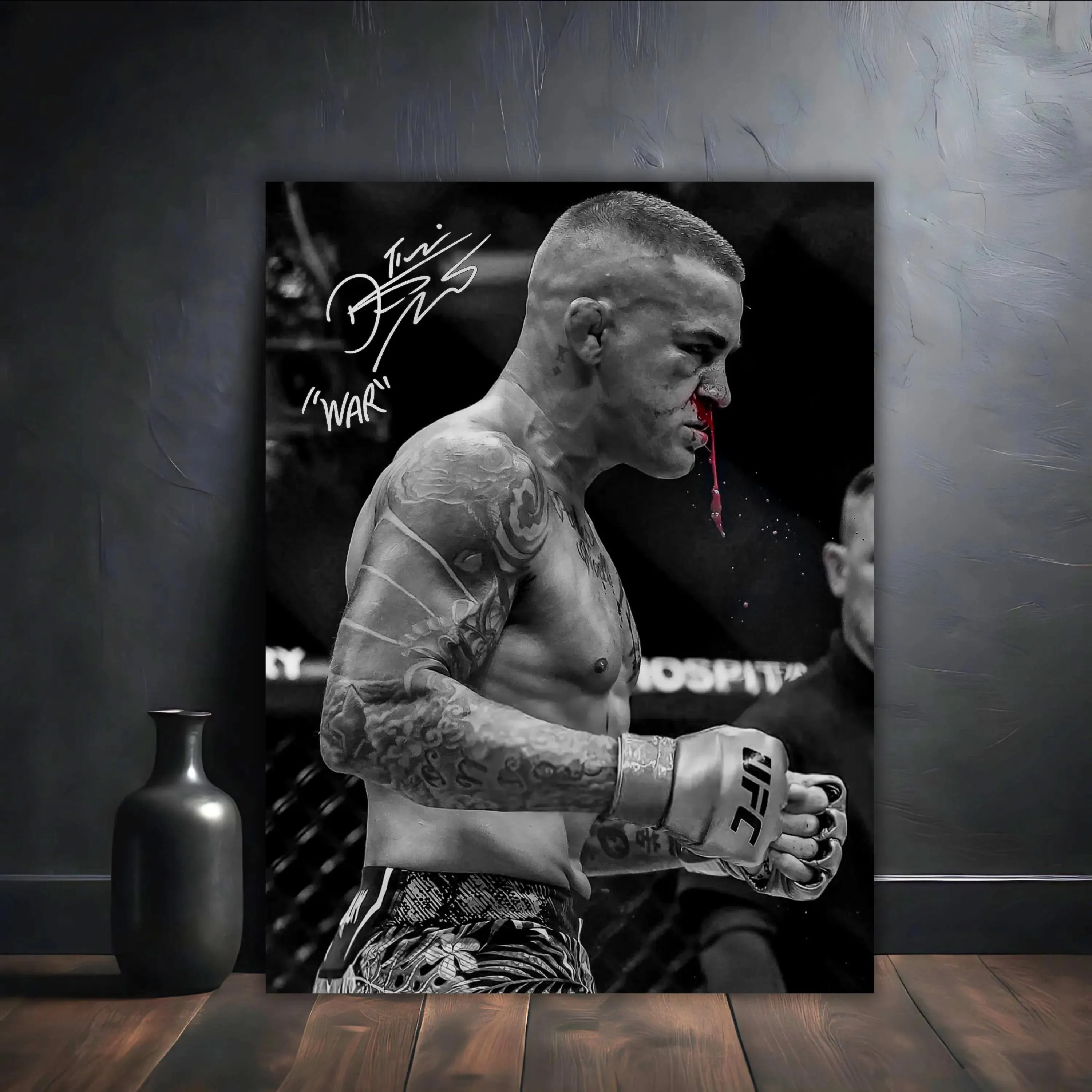 Charles Do Bronx Oliveira Nate Diaz Fighting boxer Poster Canvas Painting legend motivational Wall Art Pictures Home Decor