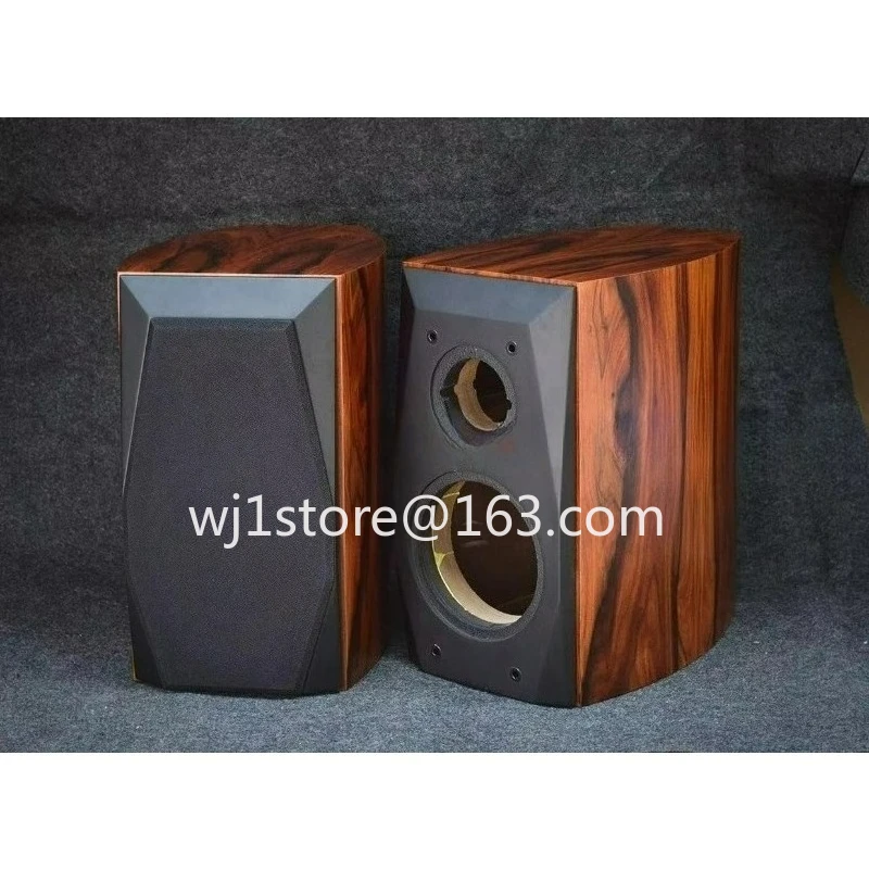 6.5 inch 7 inch high and low sound empty box, real wood leather case