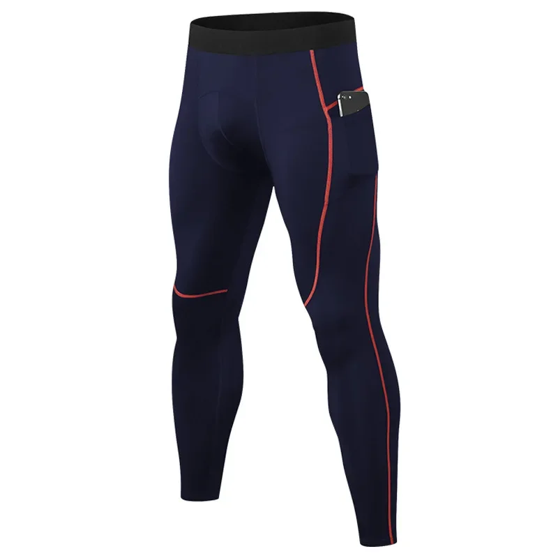 

Mens Gym Tights Running Compression Pants Men Sports Trousers Men Quick Drying Jogging Pants Bodybuilding Gym Trousers
