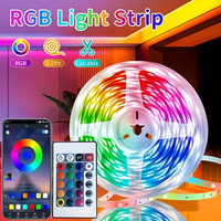 USB LED Strip Light Smart Bluetooth APP Control RGB Flexible LED Strip Color Change For TV background Party Home Decor Lighting