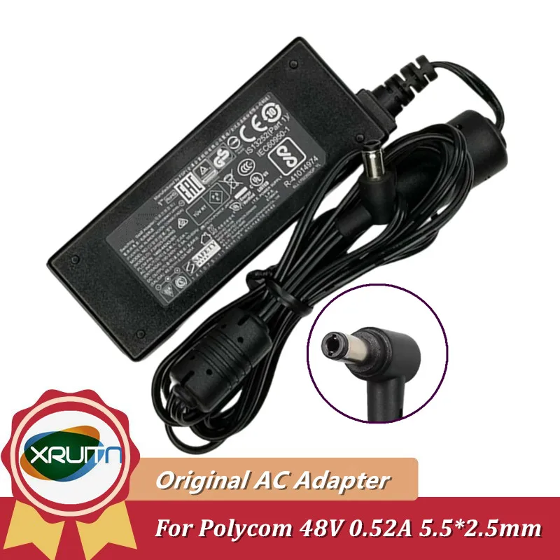 

Original 48V 0.52A Switching Power Supply AC Adapter FSP025-DINANS 1465-44243-001 Charger For Polycom Audio Conference Phone