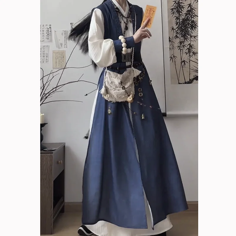 TGCF 2HA moran Costume Cosplay monaco taoista Cos Dress Hanfu Set completo uomo donna intrattenimento musiche e canzoni cinesi