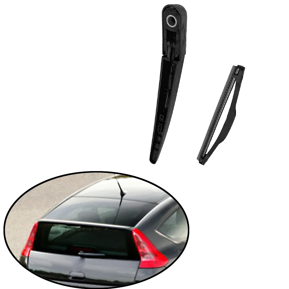 1PCS Rear Wiper Blade and Arm Kit Black PBT for Citroen C4 I (LC_) 3 DOOR 2004-2011 6429.Y7, 6426.XH