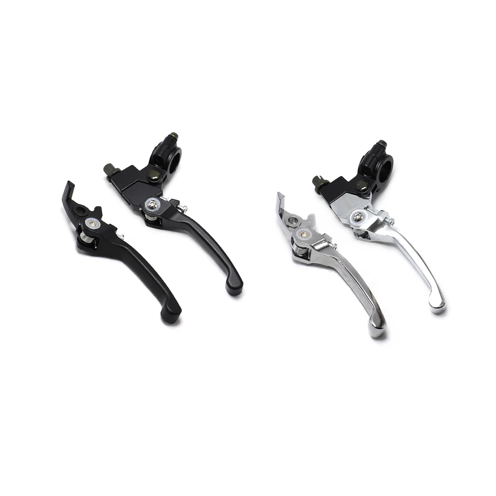 Pit Dirt Bikes Parts Mmost Aluminum Alloy Folding Black Or Silver Clutch Lever Brake Lever Fit CRF KLX Pit Pro Xmotos BSEKAYO