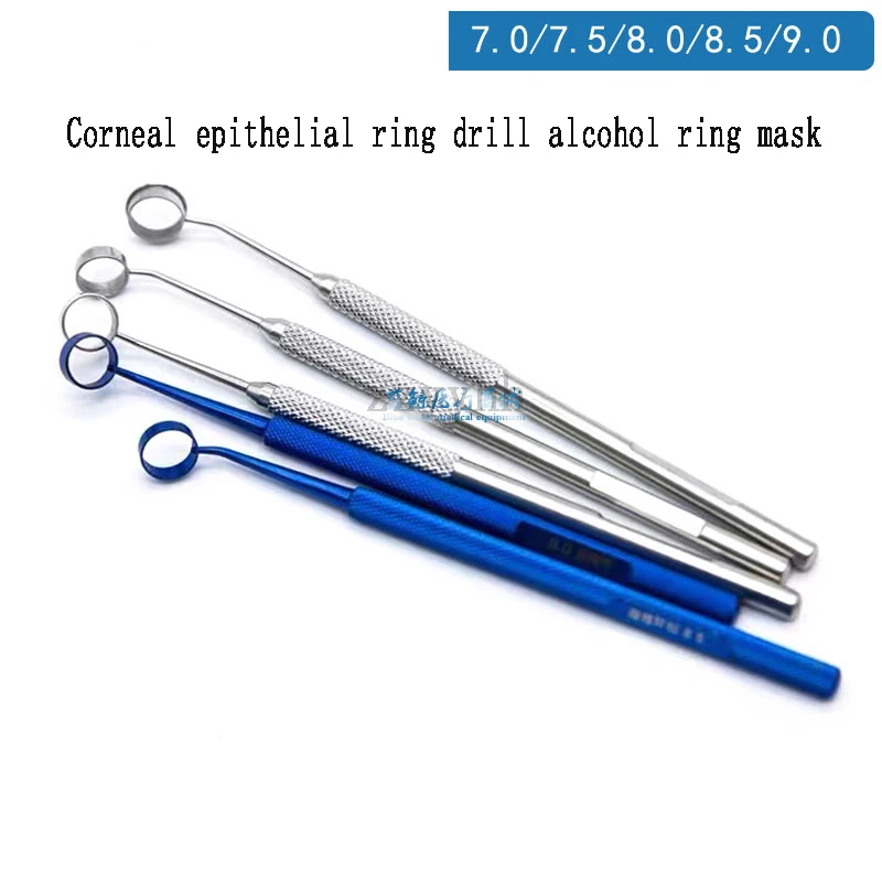 Ophthalmic Microinstruments Corneal Epithelial Ring Hood Trephine Ring Saw Alcohol Hood