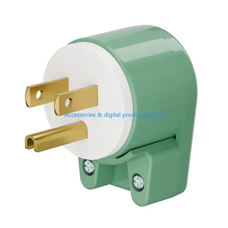 77JD NEMA 5 15P 90 Degree Power Connectors 15Amp Rate For Commercial Applications