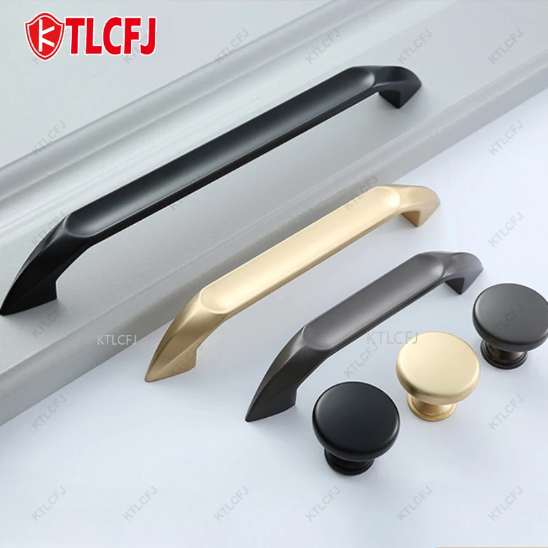 KTLCFJ North European Style Cabinet Wardrobe Storage Cabinet Door Handle Cabinet Handle Modern Luxurious and Simple Handle