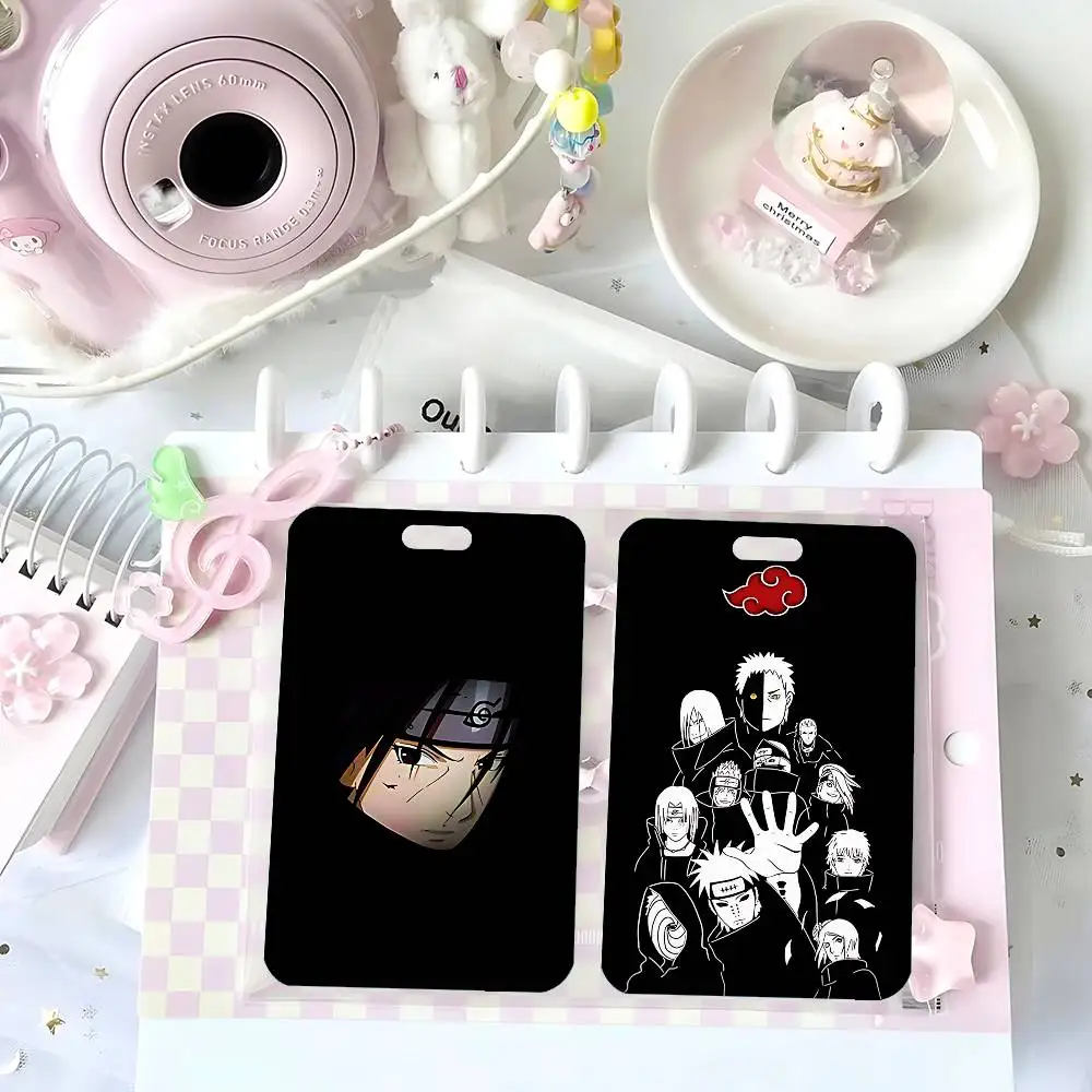 Classic-N-naruto-S Anime NFC Contactless Sliding Card Sleeve For Student Cards, Bus Cards, ID Cards, And Work Permits